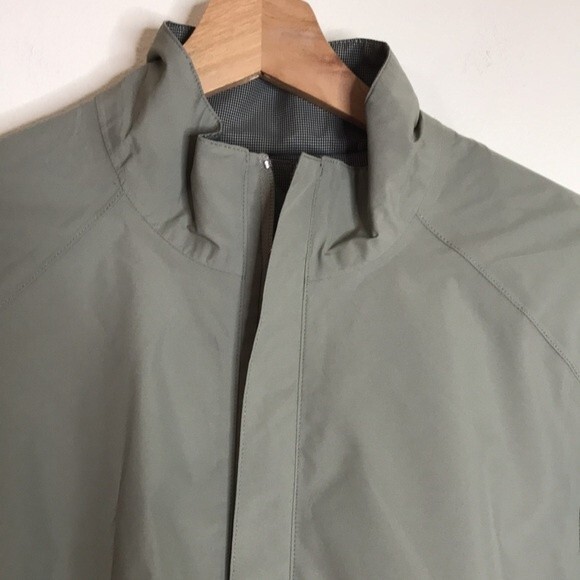 Zero Restriction tour series Golf Reversible Gray Jacket Quarter Zip Sz Small - Picture 10 of 13